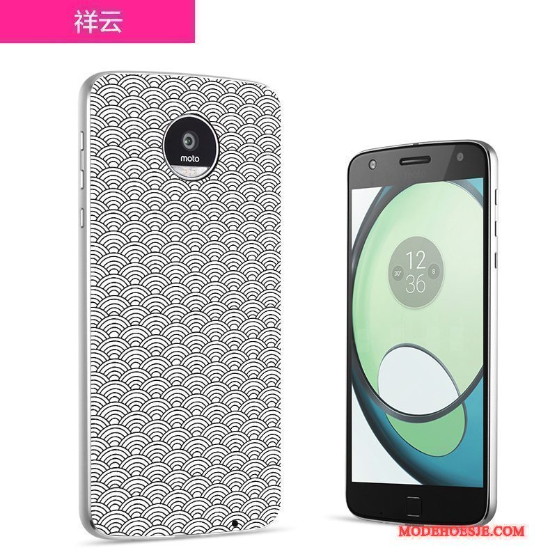 Hoesje Moto Z2 Play Kleur Telefoon Achterklep, Hoes Moto Z2 Play