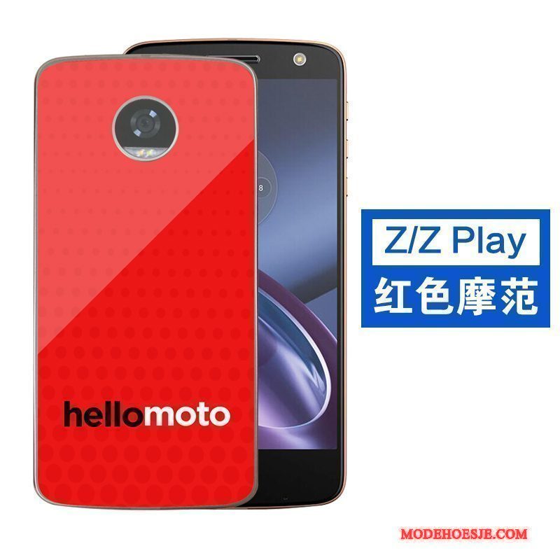 Hoesje Moto Z2 Play Kleur Telefoon Achterklep, Hoes Moto Z2 Play