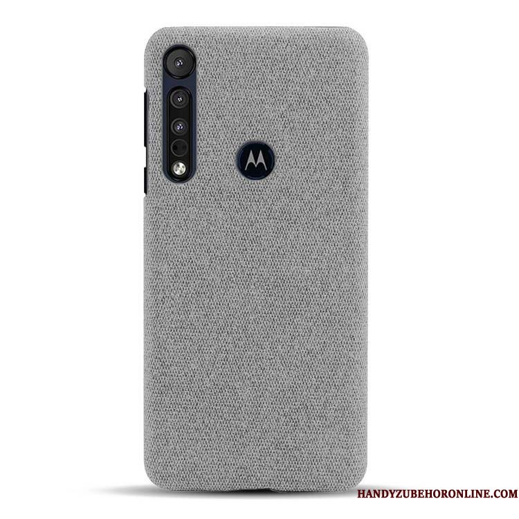 Hoesje Motorola One Macro Bescherming Telefoon Lichte En Dun, Hoes Motorola One Macro Blauw
