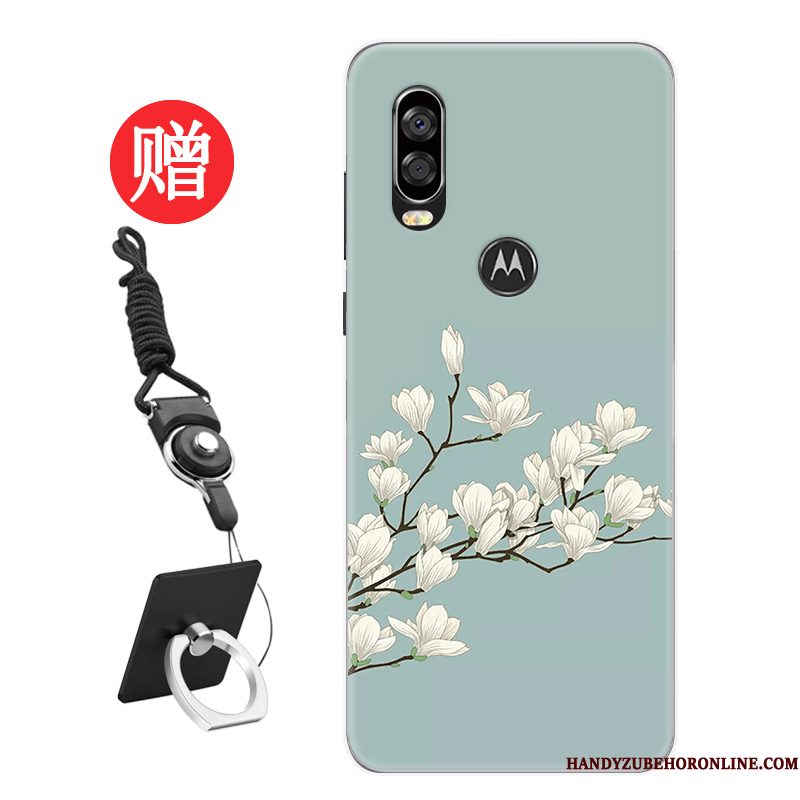 Hoesje Motorola One Vision Bescherming Rattelefoon, Hoes Motorola One Vision Pas Vers