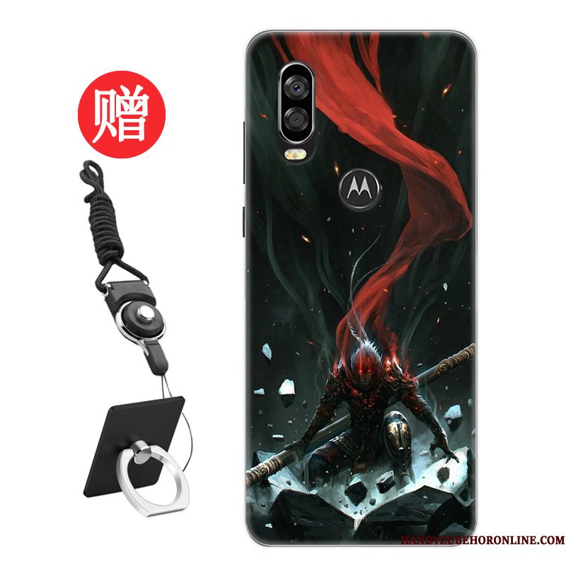 Hoesje Motorola One Vision Bescherming Rattelefoon, Hoes Motorola One Vision Pas Vers