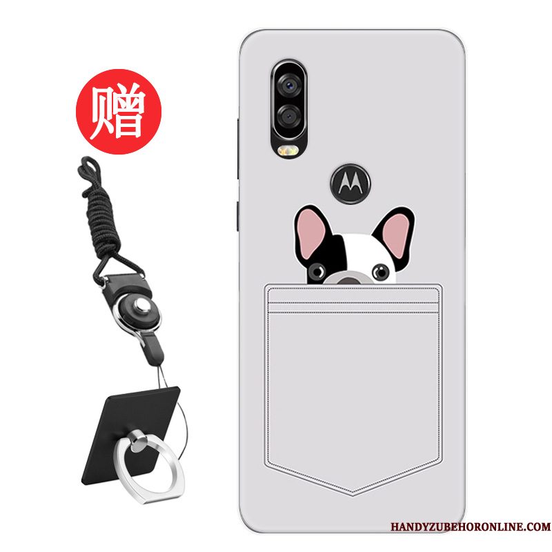 Hoesje Motorola One Vision Bescherming Rattelefoon, Hoes Motorola One Vision Pas Vers