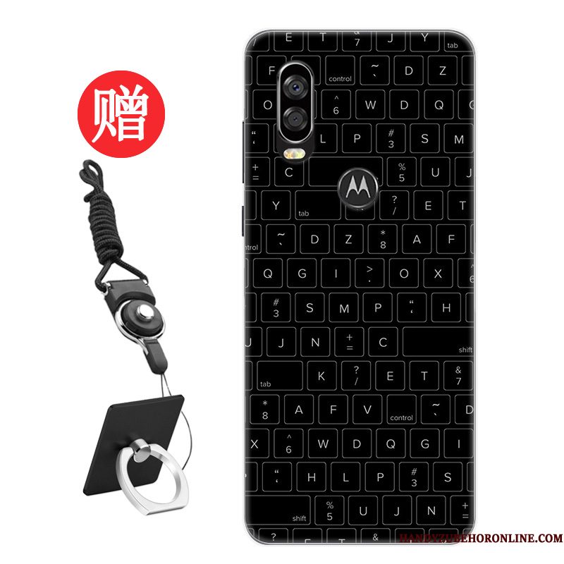 Hoesje Motorola One Vision Bescherming Rattelefoon, Hoes Motorola One Vision Pas Vers