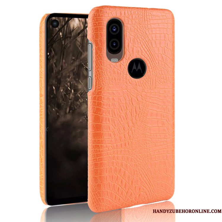 Hoesje Motorola One Vision Zakken Antislip Schrobben, Hoes Motorola One Vision Bescherming Zwart Hard