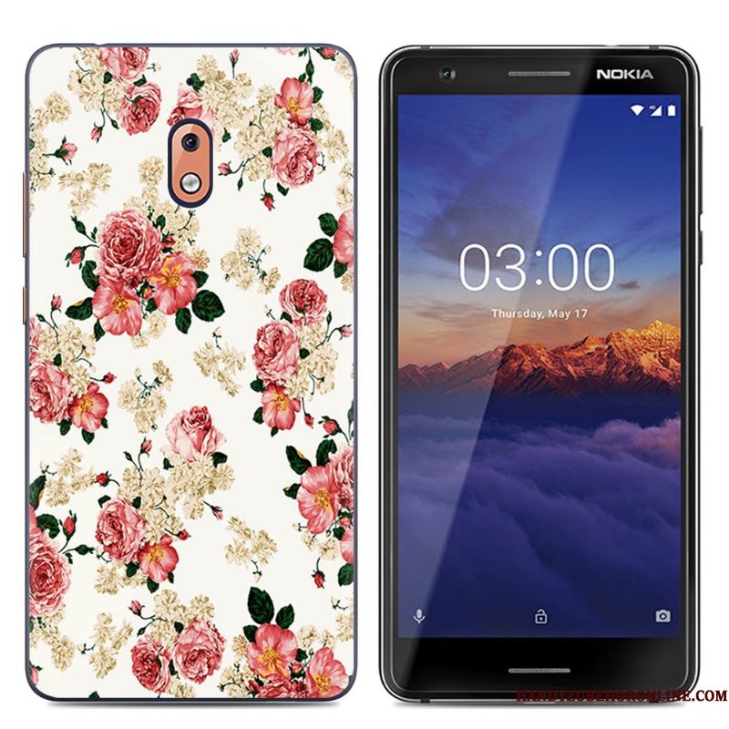 Hoesje Nokia 2.1 Siliconen Blauwtelefoon, Hoes Nokia 2.1 Zacht Nieuw