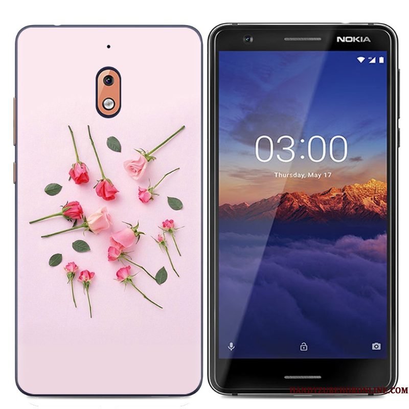 Hoesje Nokia 2.1 Siliconen Blauwtelefoon, Hoes Nokia 2.1 Zacht Nieuw