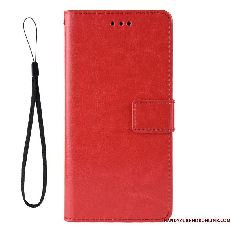 Hoesje Nokia 4.2 Folio Hanger Patroon, Hoes Nokia 4.2 Leer Telefoon