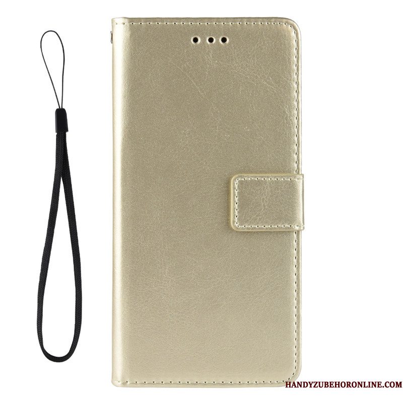 Hoesje Nokia 4.2 Folio Hanger Patroon, Hoes Nokia 4.2 Leer Telefoon