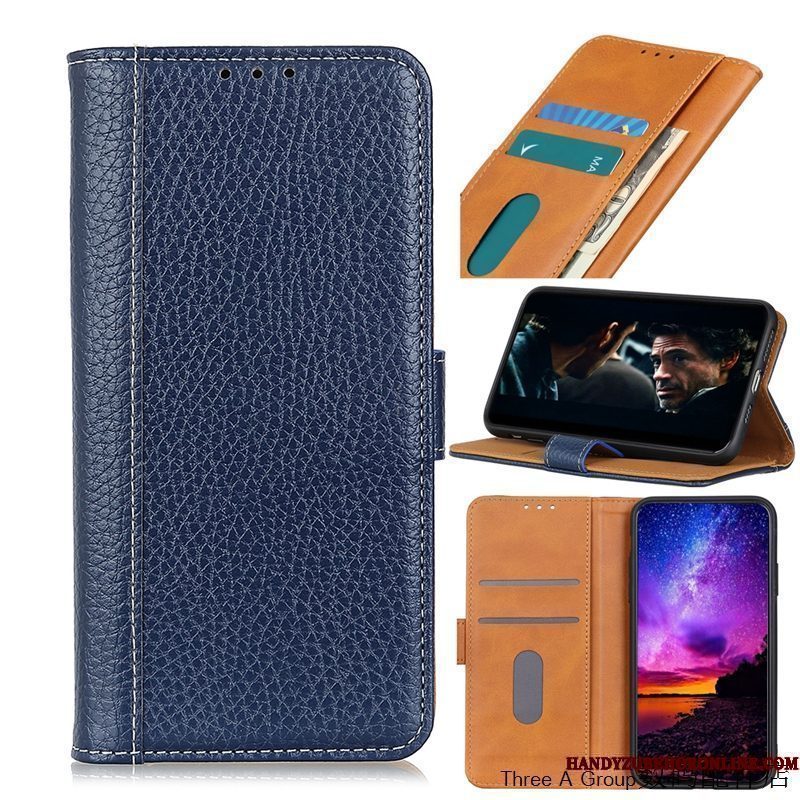 Hoesje Nokia 5.3 Leer Telefoon Verbinding, Hoes Nokia 5.3 Folio Patroon Eenvoudige