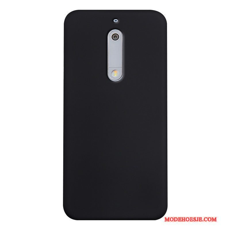 Hoesje Nokia 5 Bescherming Dun Kleur, Hoes Nokia 5 Blauwtelefoon