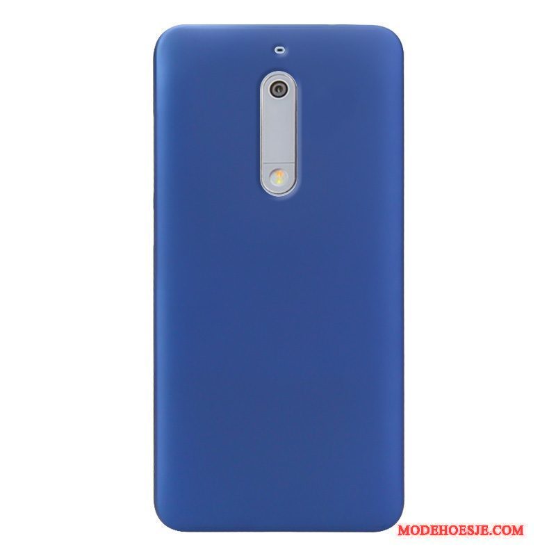 Hoesje Nokia 5 Bescherming Dun Kleur, Hoes Nokia 5 Blauwtelefoon