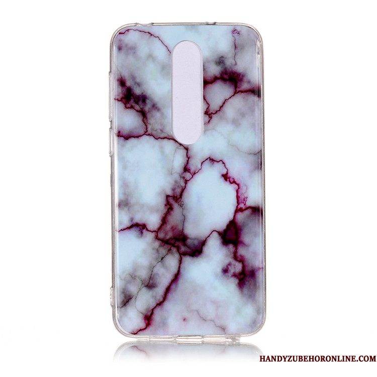 Hoesje Nokia 6.1 Eenvoudige Purper, Hoes Nokia 6.1 Telefoon Wind