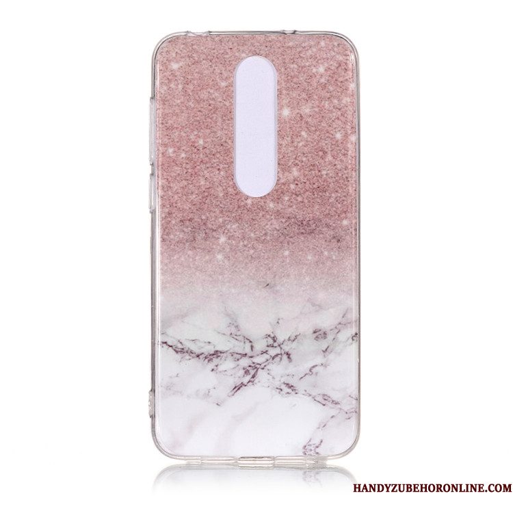 Hoesje Nokia 6.1 Eenvoudige Purper, Hoes Nokia 6.1 Telefoon Wind