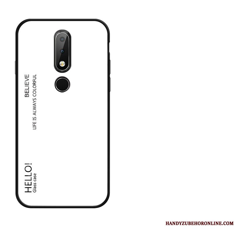 Hoesje Nokia 7.1 Scheppend Verlooptelefoon, Hoes Nokia 7.1 Trend Geel