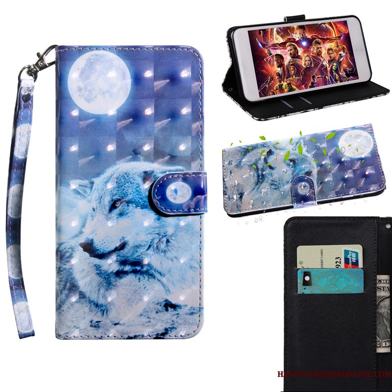 Hoesje Nokia 7.2 Folio Anti-falltelefoon, Hoes Nokia 7.2 Leer