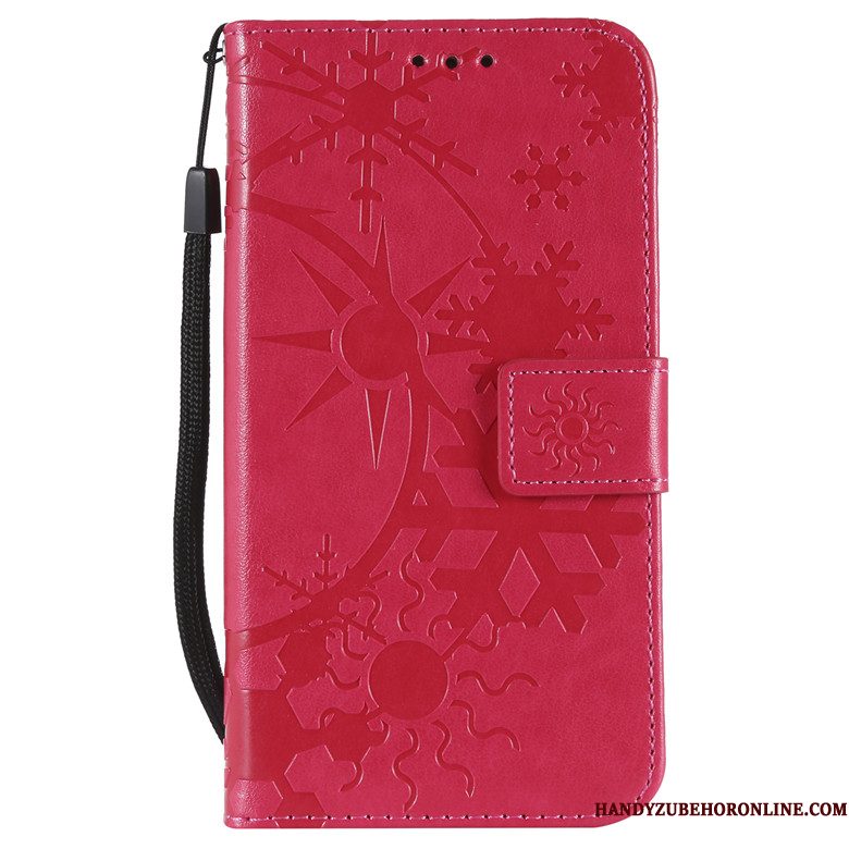 Hoesje Nokia 7 Plus Folio Rose Goudtelefoon, Hoes Nokia 7 Plus Portemonnee