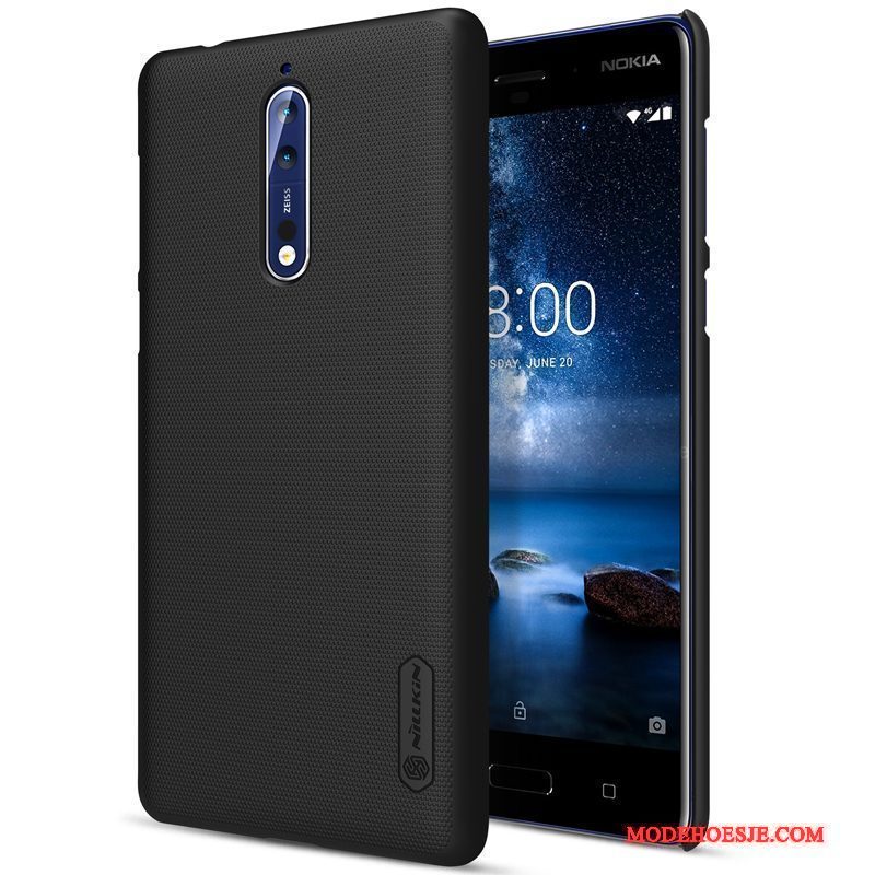 Hoesje Nokia 8 Bescherming Anti-fall Goud, Hoes Nokia 8 Telefoon Hard