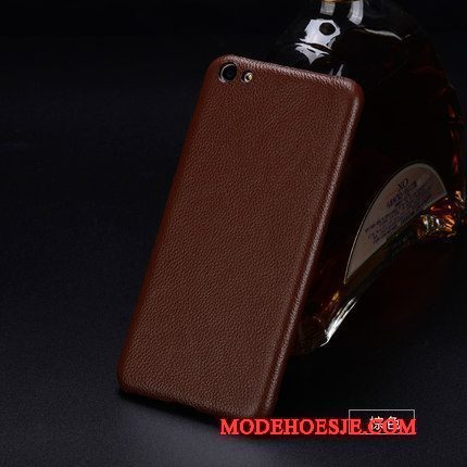 Hoesje Nokia 8 Bescherming Bedrijf Pas, Hoes Nokia 8 Leer Soort Aziatische Vrucht Achterklep