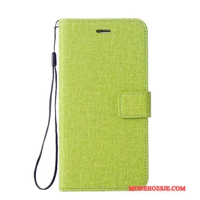 Hoesje Nokia 8 Folio Groen Nieuw, Hoes Nokia 8 Zacht Anti-fall