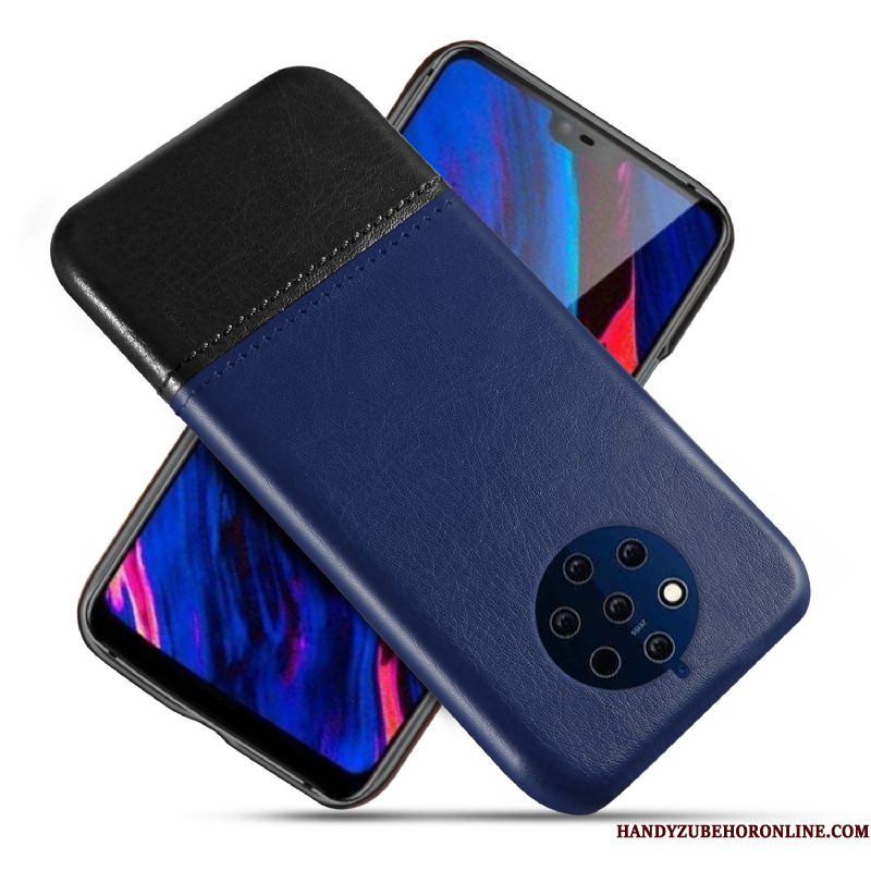 Hoesje Nokia 9 Pureview Leer Nieuw Pu, Hoes Nokia 9 Pureview Bescherming Kwaliteit Anti-fall