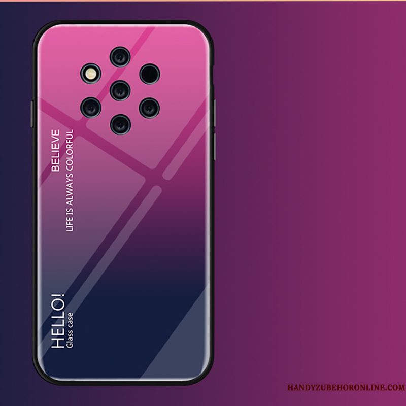 Hoesje Nokia 9 Pureview Scheppend Anti-fall Trend, Hoes Nokia 9 Pureview Persoonlijktelefoon