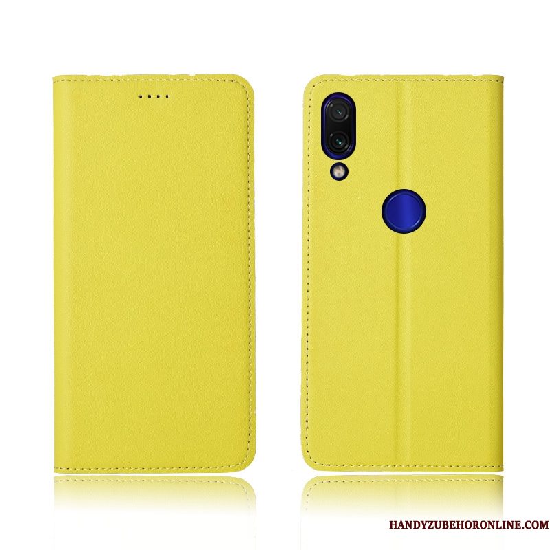 Hoesje Redmi 7 Zacht Rood Anti-fall, Hoes Redmi 7 Siliconen Mini Nieuw