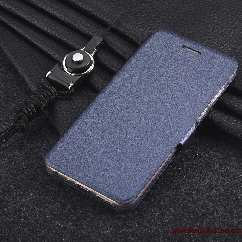 Hoesje Redmi 7 Zakken Hanger Eenvoudige, Hoes Redmi 7 Folio Klittenband Anti-fall