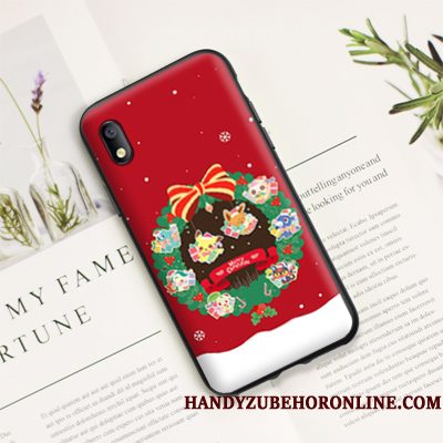 Hoesje Redmi 7a Bescherming Wind Kerstmis, Hoes Redmi 7a Zakken Eland Anti-fall