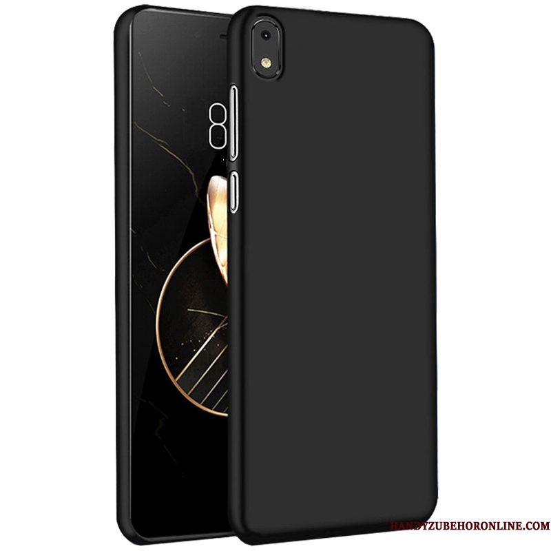 Hoesje Redmi 7a Leer Schrobben Antislip, Hoes Redmi 7a Siliconen Patroon Rood