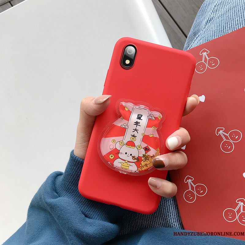 Hoesje Redmi 7a Siliconen Persoonlijk Drijfzand, Hoes Redmi 7a Zacht Trendy Merk Lovers