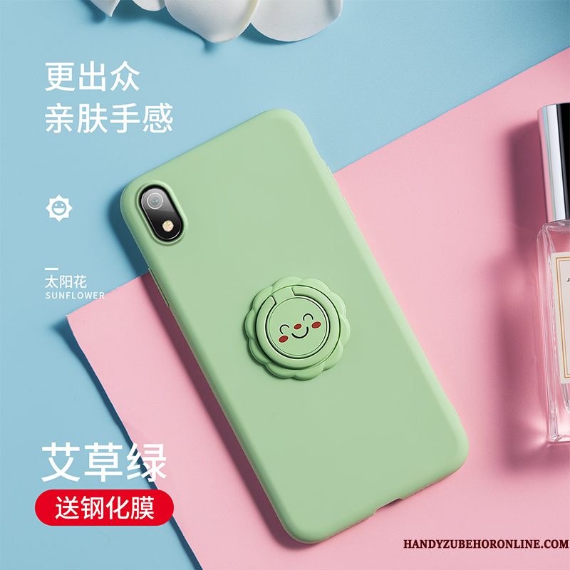 Hoesje Redmi 7a Siliconen Telefoon Mini, Hoes Redmi 7a Zacht Anti-fall Roze