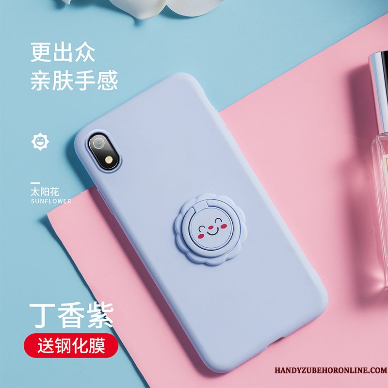 Hoesje Redmi 7a Siliconen Telefoon Mini, Hoes Redmi 7a Zacht Anti-fall Roze