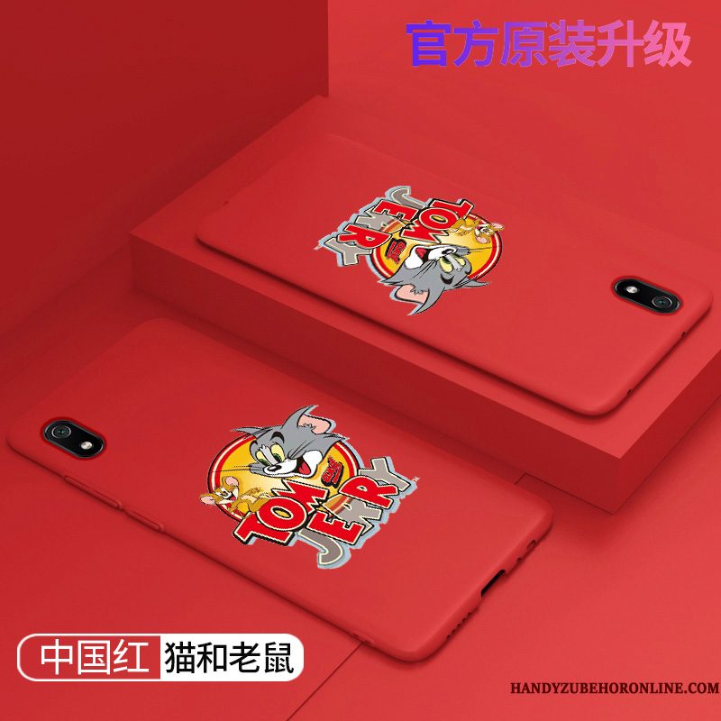 Hoesje Redmi 7a Spotprent Net Red Mooie, Hoes Redmi 7a Siliconen Lichte En Duntelefoon