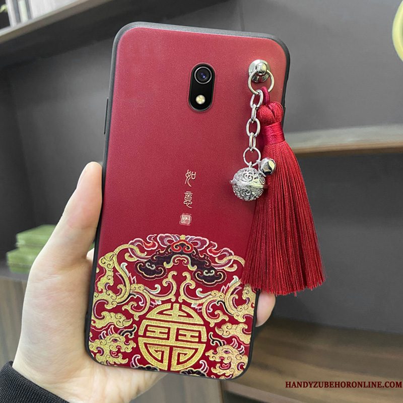 Hoesje Redmi 8a Siliconen Chinese Stijl Trendy Merk, Hoes Redmi 8a Zakken Net Red Persoonlijk