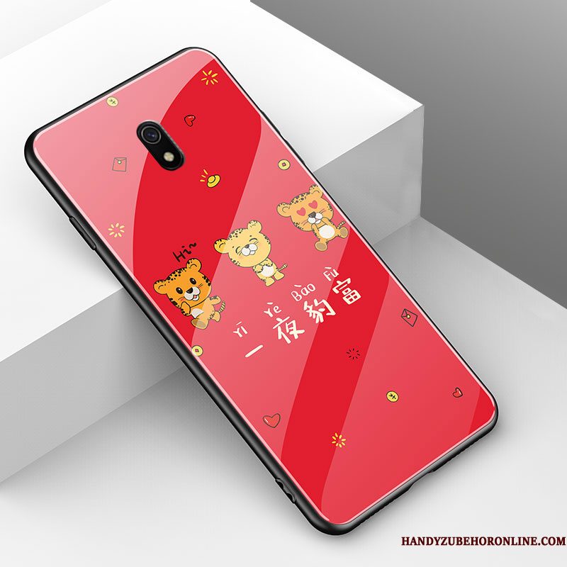 Hoesje Redmi 8a Zakken Mooie Eenvoudige, Hoes Redmi 8a Spotprent Lovers Anti-fall