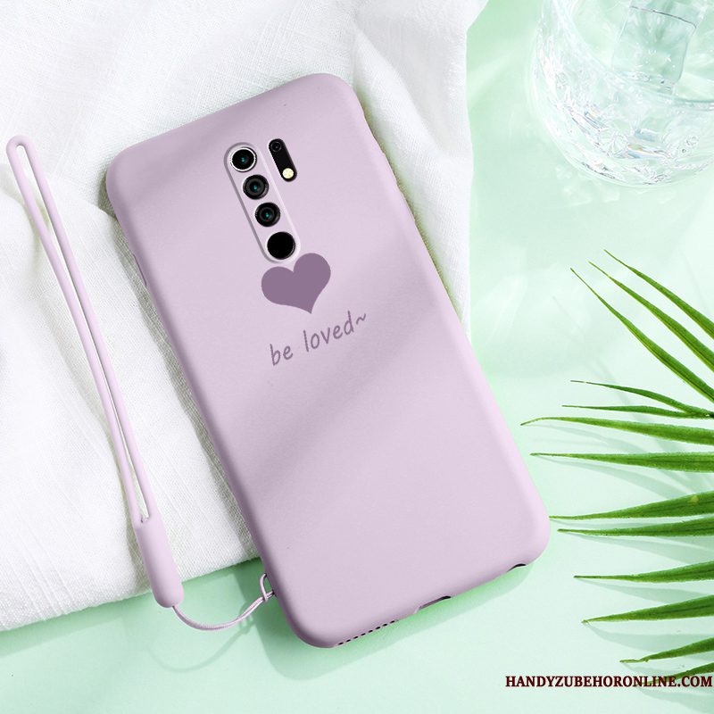 Hoesje Redmi 9 Siliconen Dun Anti-fall, Hoes Redmi 9 Zacht Trendy Merk Mini