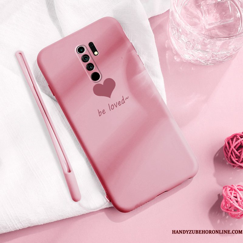 Hoesje Redmi 9 Siliconen Dun Anti-fall, Hoes Redmi 9 Zacht Trendy Merk Mini