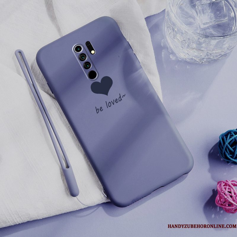 Hoesje Redmi 9 Siliconen Dun Anti-fall, Hoes Redmi 9 Zacht Trendy Merk Mini