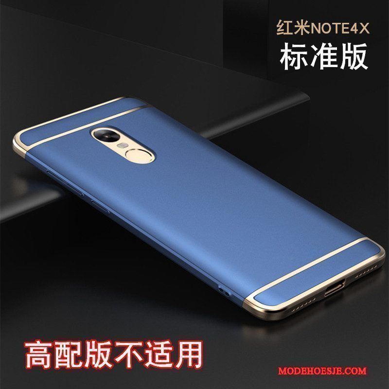 Hoesje Redmi Note 4x Bescherming Mini Trend, Hoes Redmi Note 4x Zakken Hard Rood