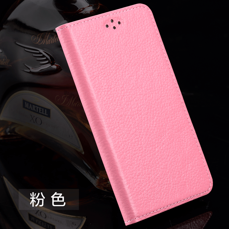 Hoesje Redmi Note 4x Folio Roze Anti-fall, Hoes Redmi Note 4x Leer Telefoon Mini