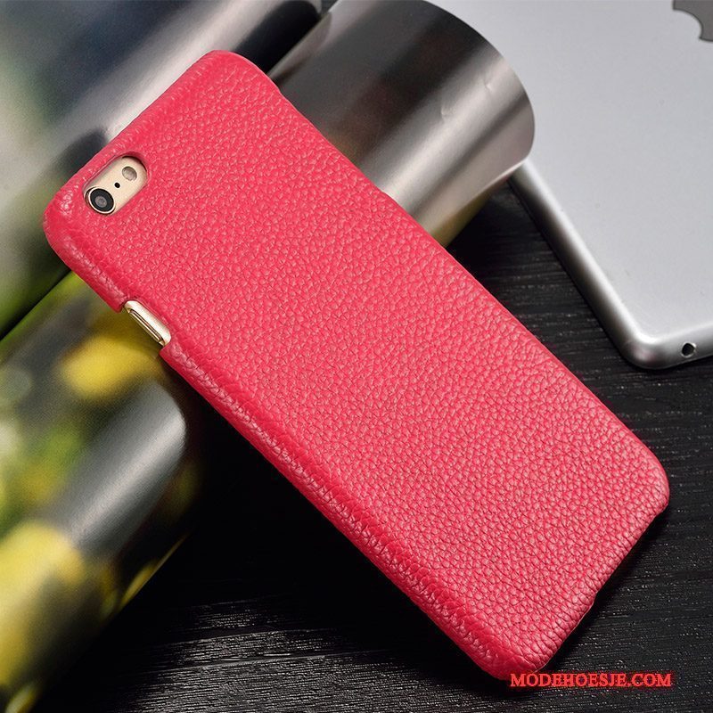 Hoesje Redmi Note 4x Leer Rood Roze, Hoes Redmi Note 4x Bescherming Trend Eenvoudige