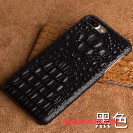 Hoesje Redmi Note 5 Pro Leer Krokodil Bedrijf, Hoes Redmi Note 5 Pro Bescherming Bruin Patroon