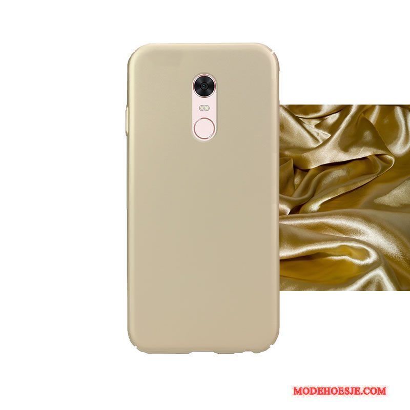 Hoesje Redmi Note 5 Zakken Oranje Hard, Hoes Redmi Note 5 Bescherming Kleur Anti-fall