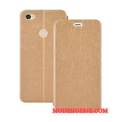 Hoesje Redmi Note 5a Bescherming Mini Donkerblauw, Hoes Redmi Note 5a Zacht Telefoon Hoge