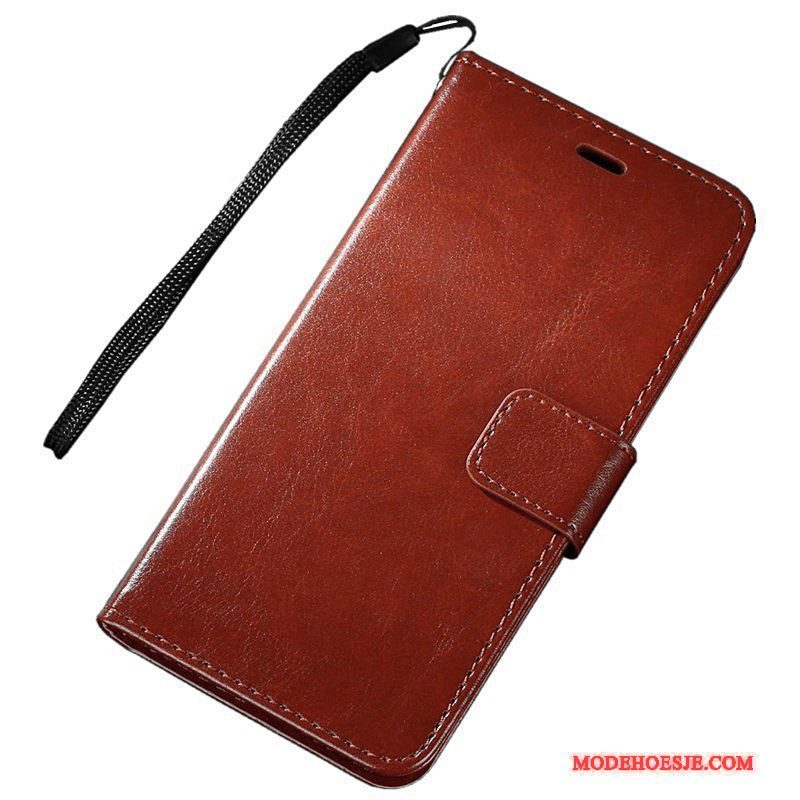 Hoesje Redmi Note 5a Bescherming Minitelefoon, Hoes Redmi Note 5a Folio Rood