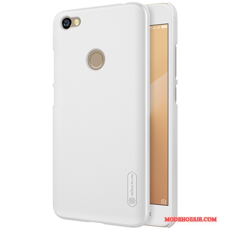 Hoesje Redmi Note 5a Bescherming Rood Schrobben, Hoes Redmi Note 5a Goud Hoge