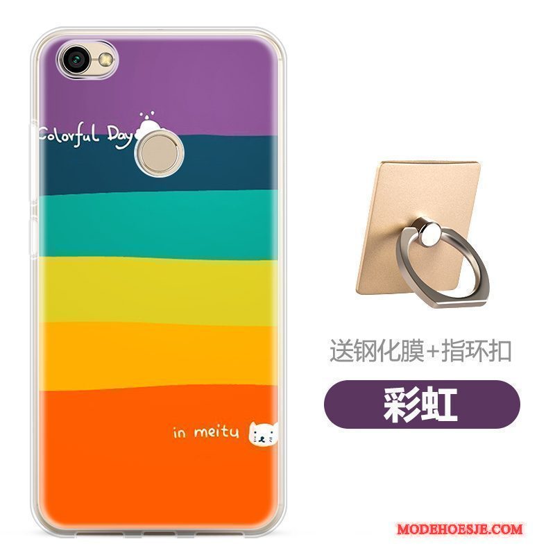 Hoesje Redmi Note 5a Kleur Persoonlijk Mini, Hoes Redmi Note 5a Zacht Anti-falltelefoon