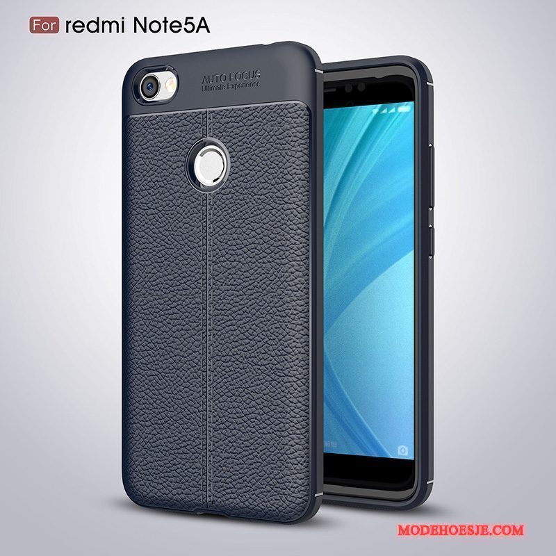 Hoesje Redmi Note 5a Scheppend Telefoon Anti-fall, Hoes Redmi Note 5a Zacht Persoonlijk Rood