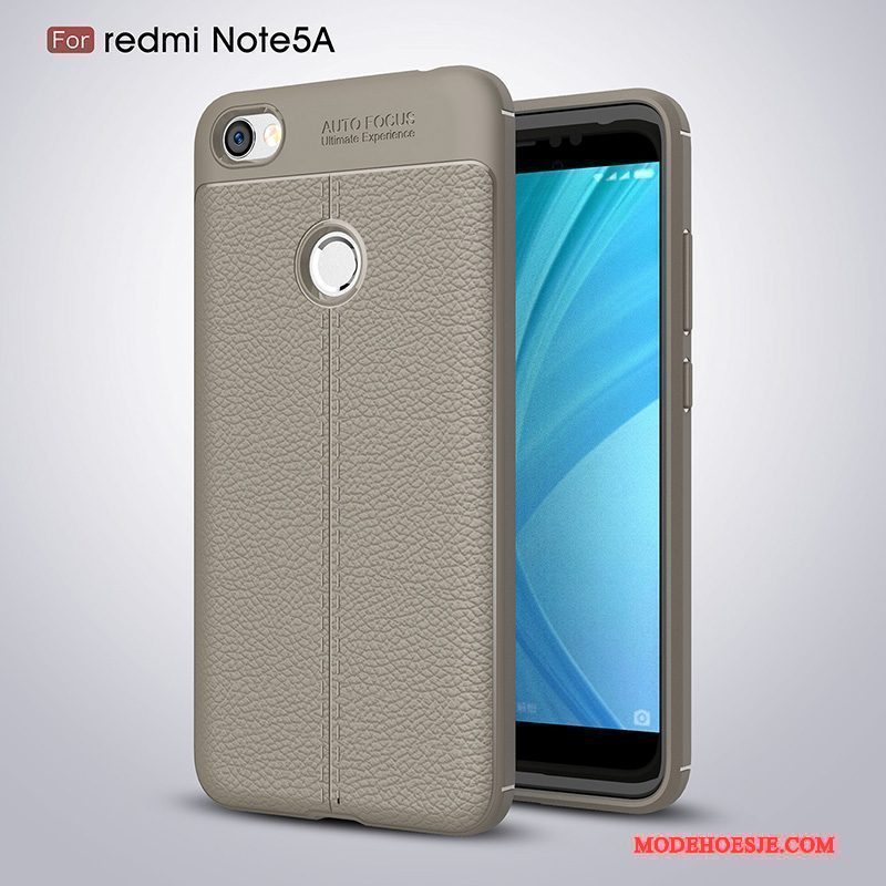 Hoesje Redmi Note 5a Scheppend Telefoon Anti-fall, Hoes Redmi Note 5a Zacht Persoonlijk Rood