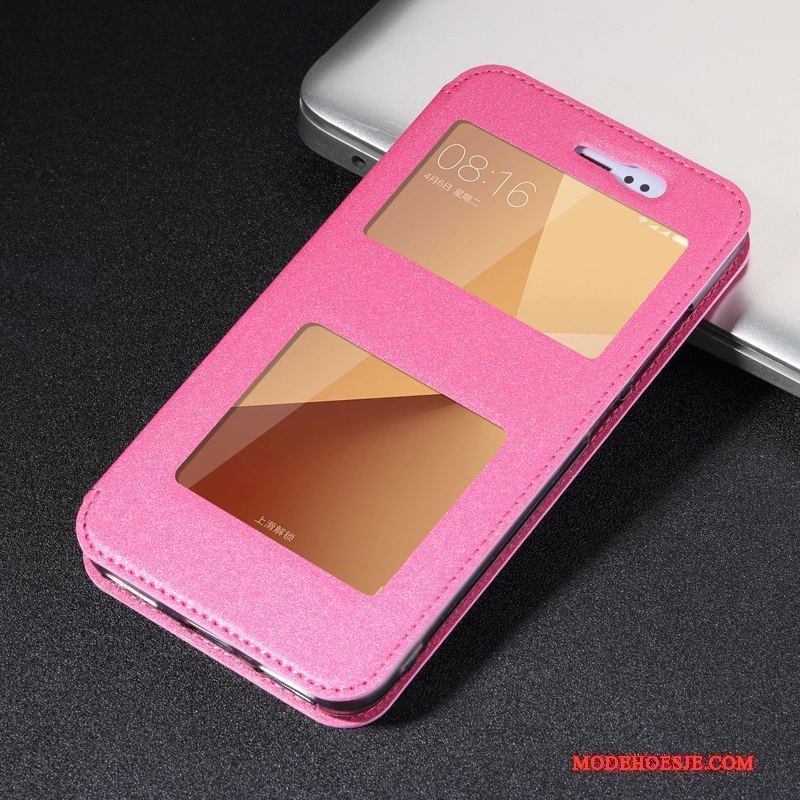 Hoesje Redmi Note 5a Siliconen Rood Roze, Hoes Redmi Note 5a Bescherming Telefoon Hoge